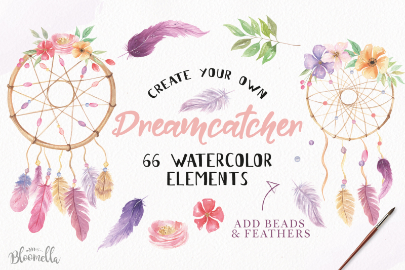 dreamcatcher-creatpr-creat-your-own-diy-watercolor-florals-boho-set