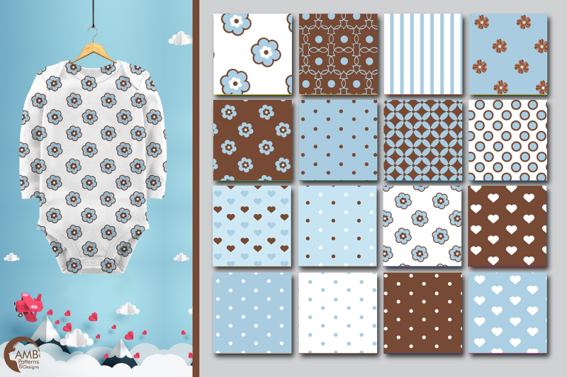 nursery-in-blue-patterns-blue-and-brown-papers-amb-836