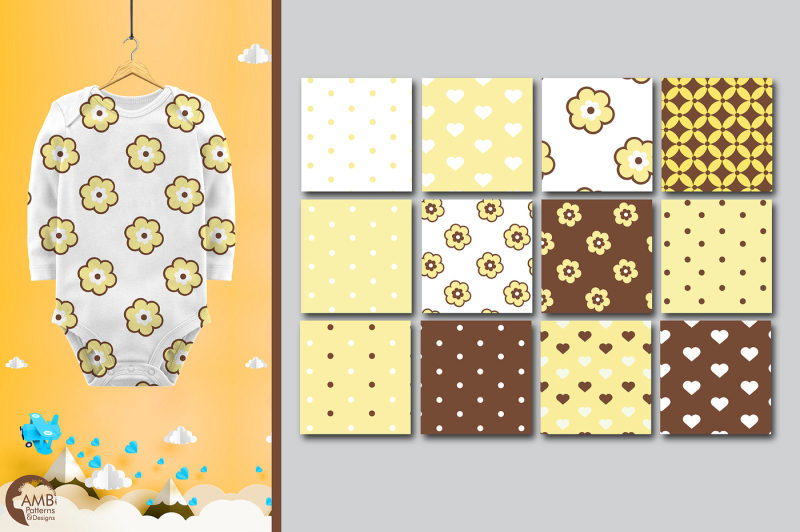 nursery-yellow-and-brown-patterns-amb-839