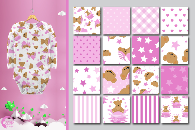 pink-bear-surface-patterns-bear-papers-amb-986