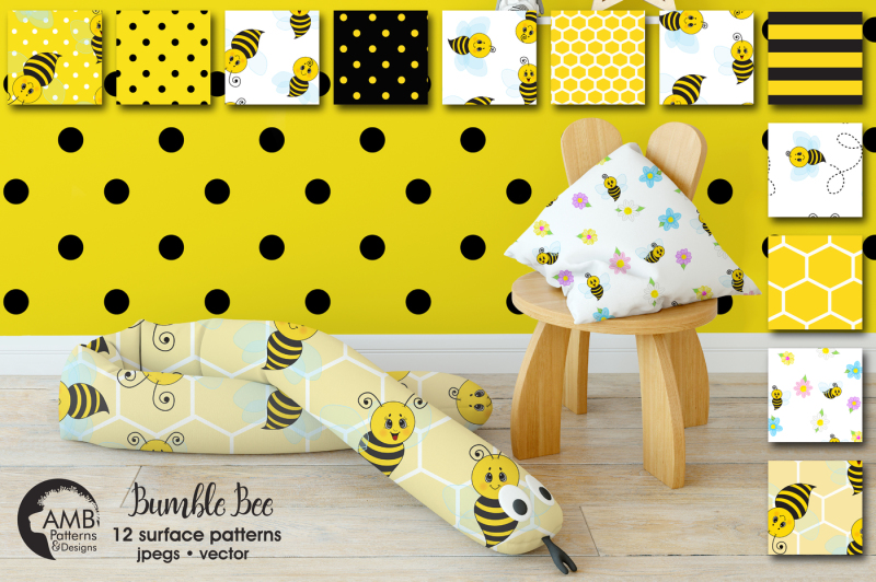 bumble-bee-surface-patterns-honey-bee-papers-amb-916