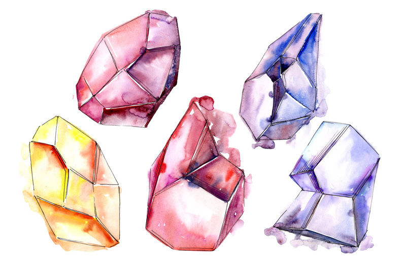 magic-crystals-png-watercolor-set