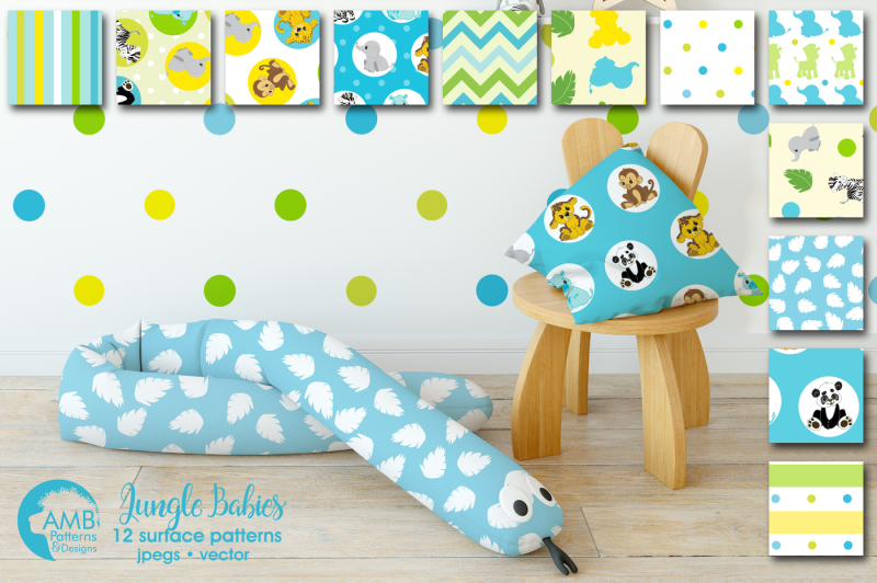 jungle-babies-surface-patterns-jungle-papers-amb-599