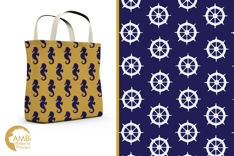 gold-and-navy-nautical-surface-patterns-gold-and-navy-papers-amb-563