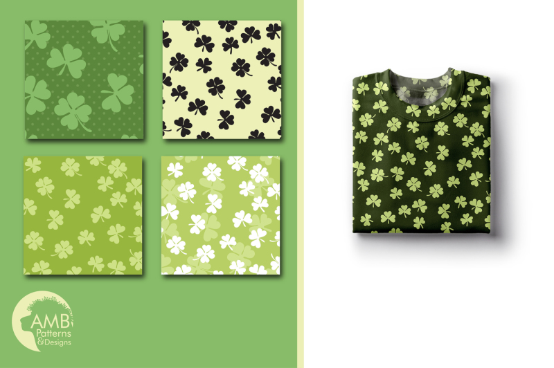 luck-of-the-irish-surface-patterns-shamrock-papers-amb-443
