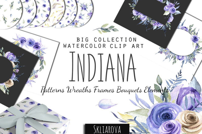 indiana-blue-roses-watercolor-big-collection