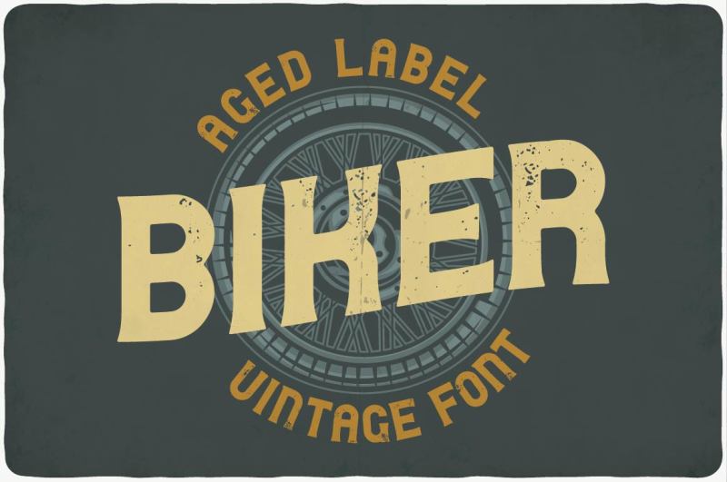 biker-typeface