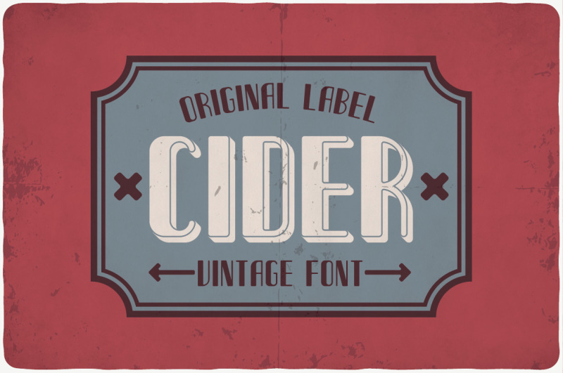cider-typeface