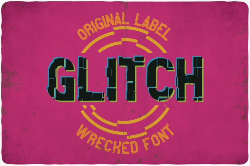 glitch-typeface