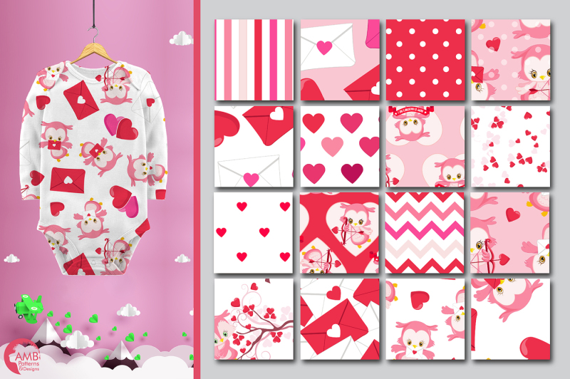 owl-be-my-valentine-patterns-valentine-owls-papers-amb-1181