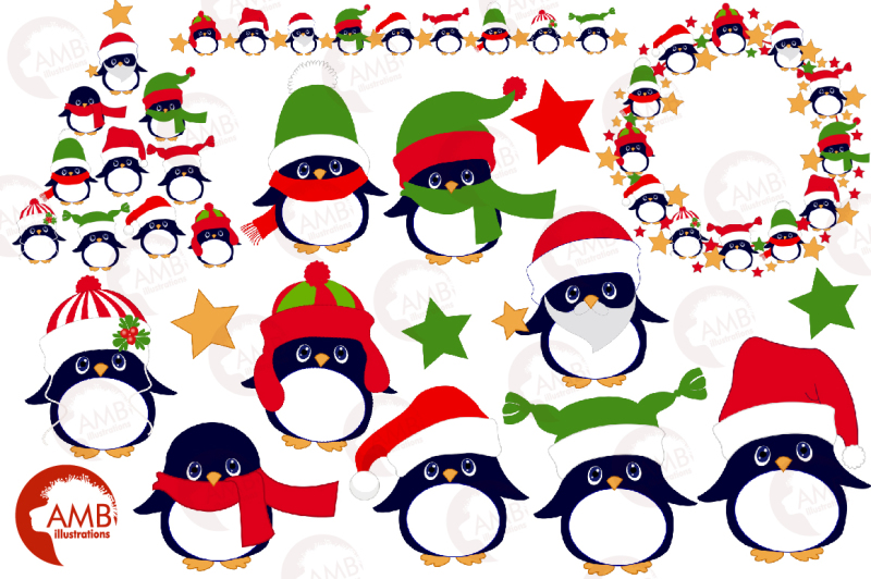 christmas-penguins-cliparts-little-penguins-cliparts-amb-1127