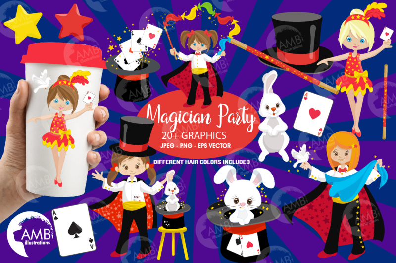 magician-party-cliparts-magic-girls-cliparts-amb-1192