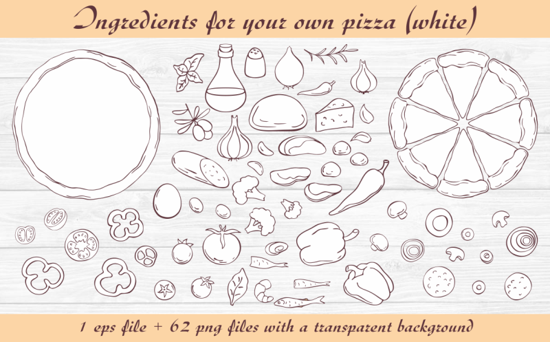 pizza-doodles-set-vector-elements-and-seamless-patterns