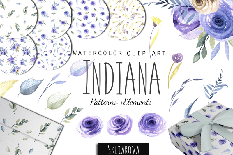 indiana-blue-roses-elements-patterns