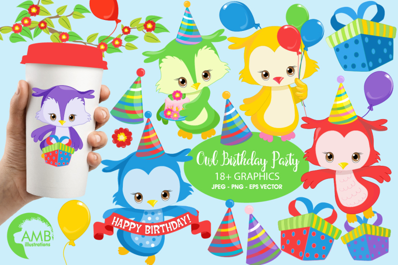 owl-birthday-party-cliparts-amb-1379
