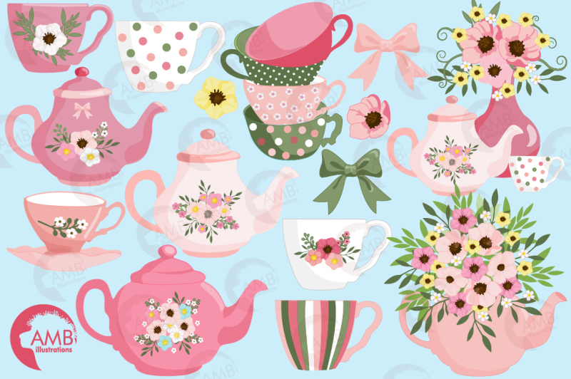 teatime-in-pink-cliparts-teatime-cliparts-amb-1981