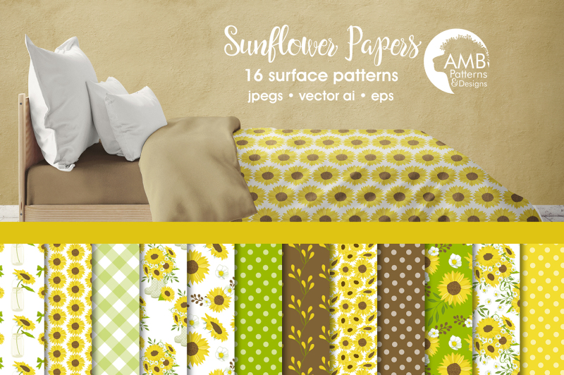 sunflower-patterns-sunflower-papers-amb-1428