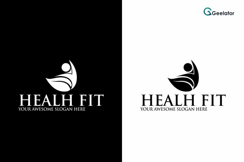 health-fit-logo-template