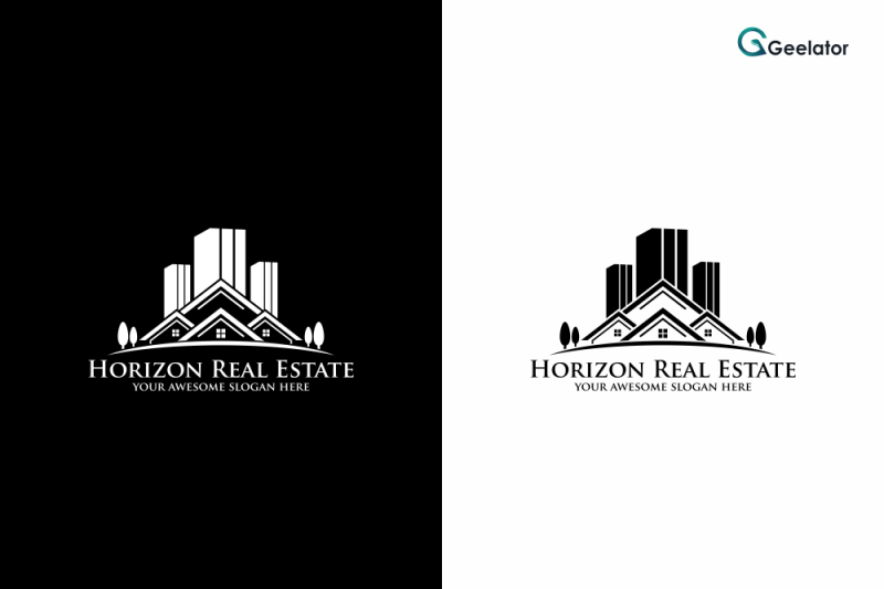 horizon-real-estate-logo-template