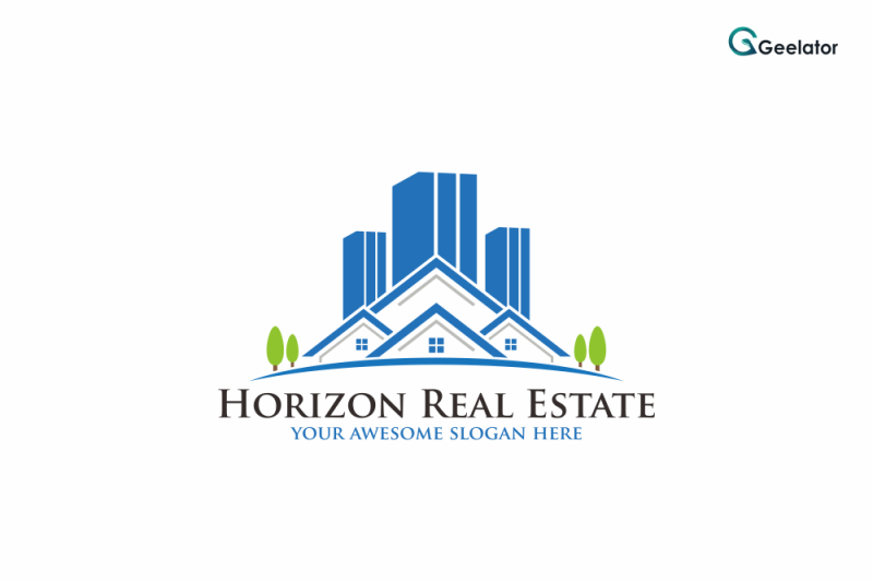 horizon-real-estate-logo-template