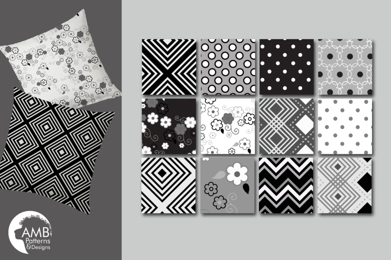 black-and-white-geometric-surface-patterns-geometric-papers-amb-1264