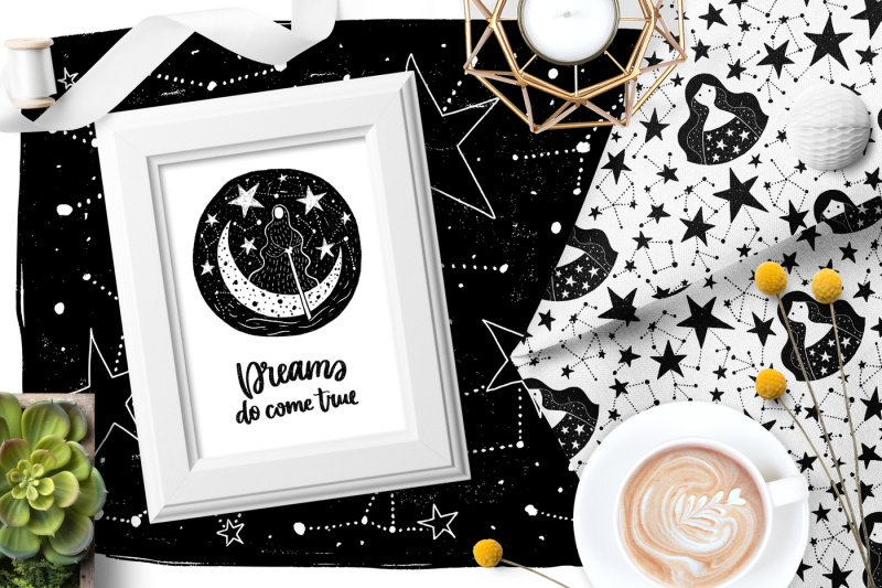 be-a-dreamer-clipart-collection