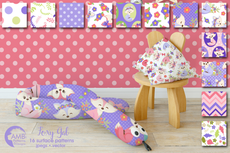 foxy-girl-surface-patterns-girl-fox-papers-amb-1378