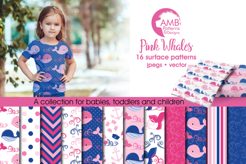 pink-whales-patterns-nautical-girl-papers-amb-1597