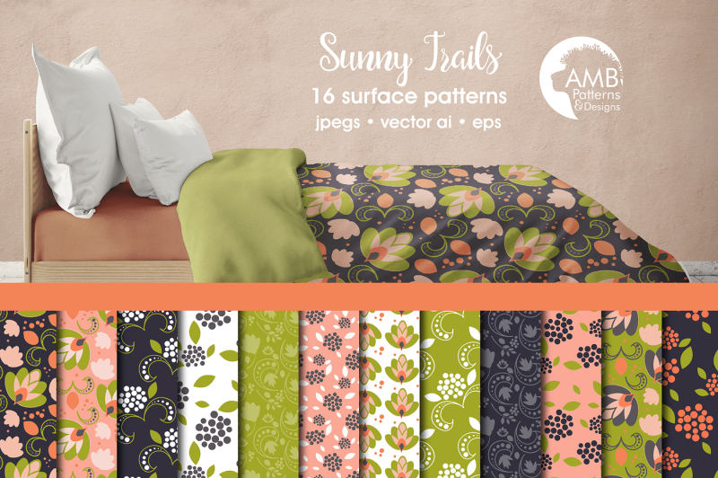 sunny-trails-patterns-peach-floral-papers-amb-1807