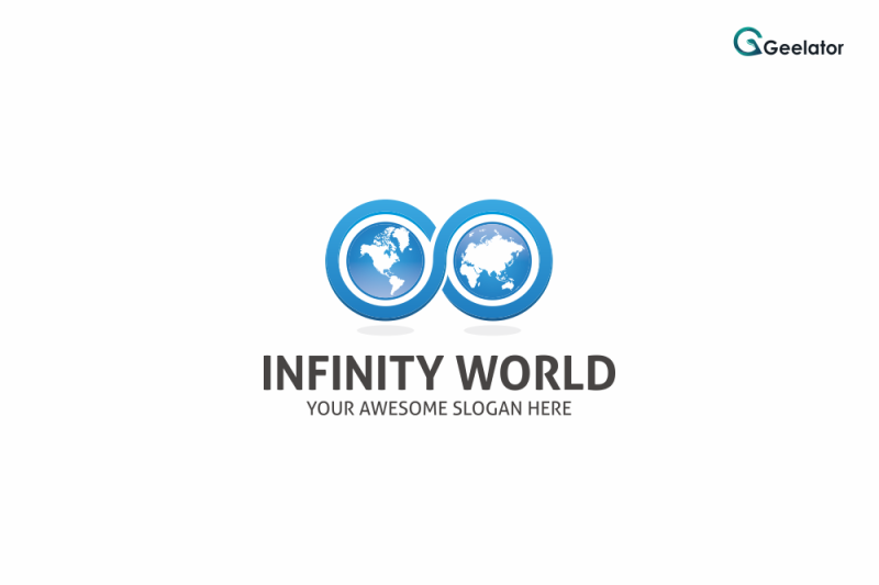 infinity-world-logo-template