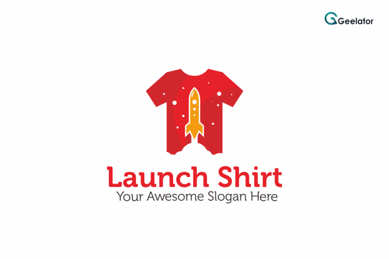 launch-shirt-logo-template