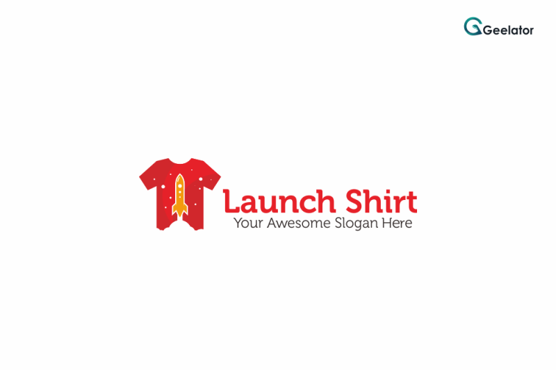 launch-shirt-logo-template