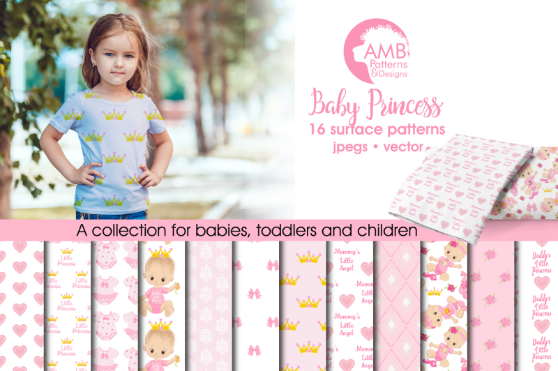 baby-princess-surface-patterns-baby-girl-papers-amb-1436