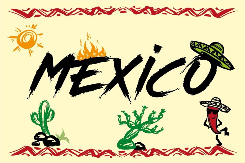 mexico-hand-drawn-elements