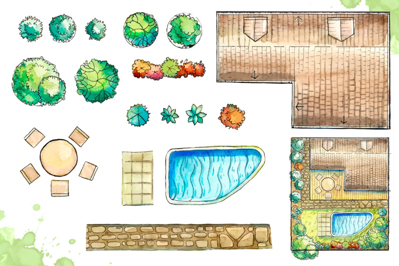 landscape-design-set