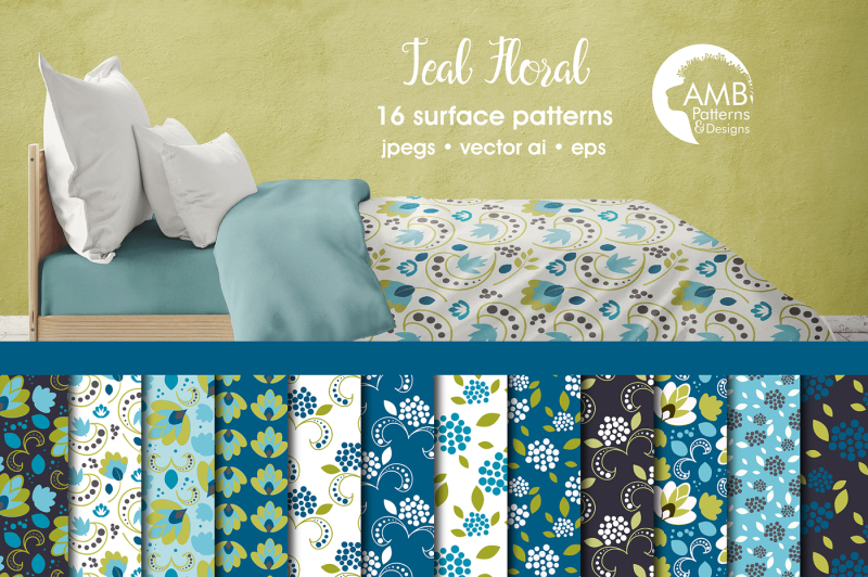 teal-floral-patterns-amb-2369