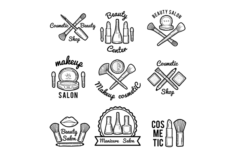 labels-set-for-beauty-salon