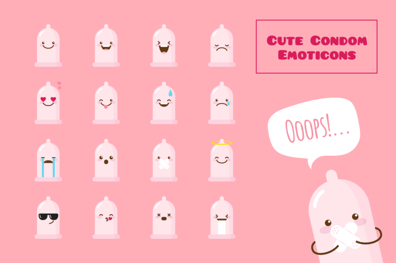 cute-and-funny-condom-emoticons