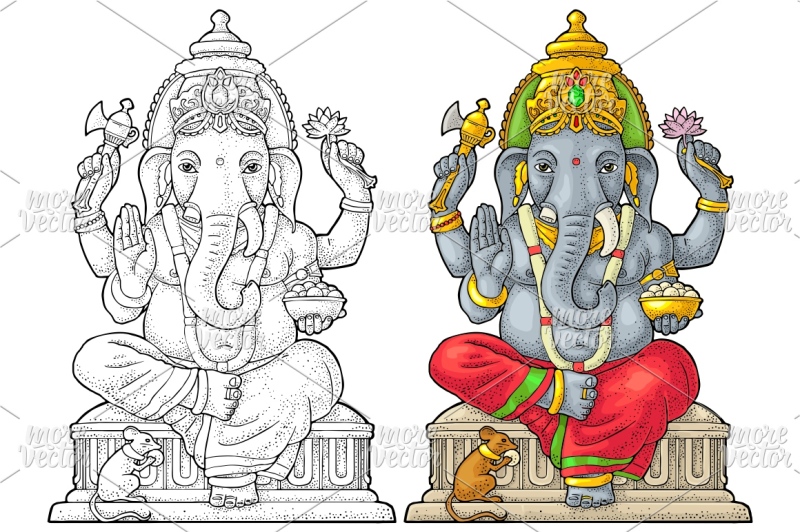 ganpati-with-mouse-for-poster-ganesh-chaturthi-engraving