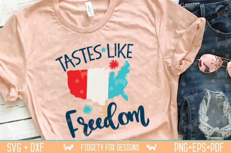 Download Tastes like Freedom Svg, Dxf Eps Pdf Png Cutting files By ...