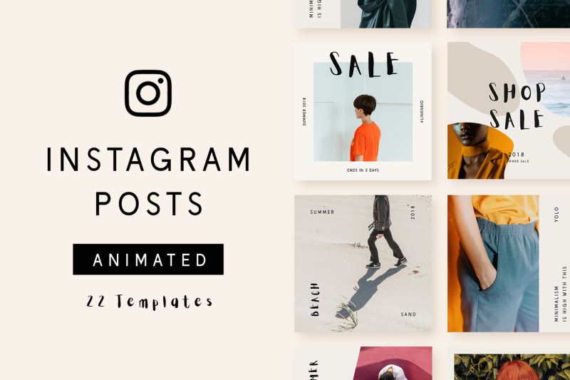 animated-instagram-post-templates-minimalist