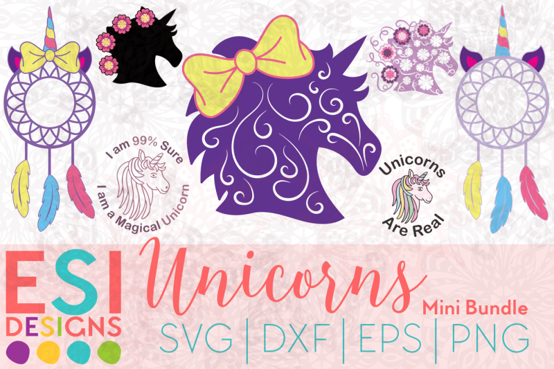 unicorns-mini-bundle-svg-dxf-eps-and-png-cut-files