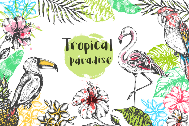 vintage-tropical-design-kit