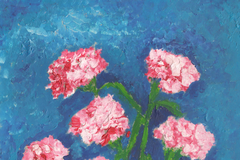 carnation-flowers-oil-on-canvas