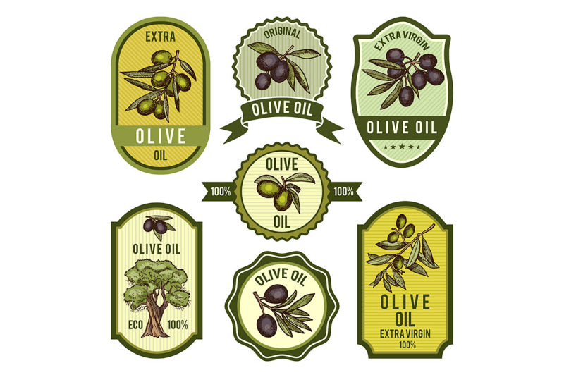 colored-labels-for-package-design-pictures-of-olive-oil