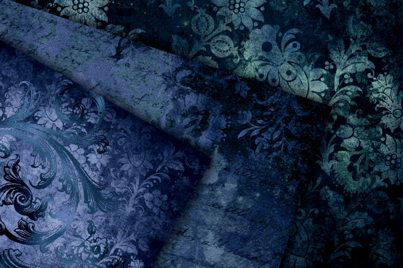 distressed-navy-damask-textures