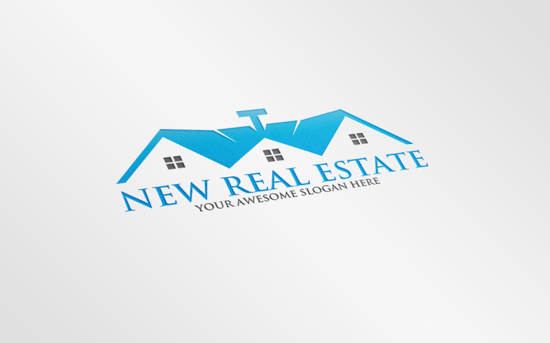 new-real-estate-logo-template