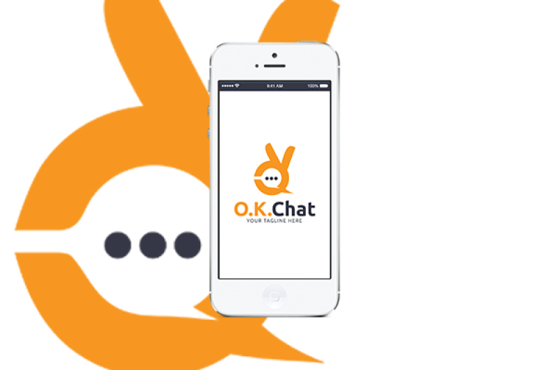 ok-chat-logo-template