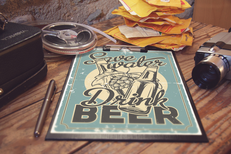 beer-object-set-posters-amp-t-shirts