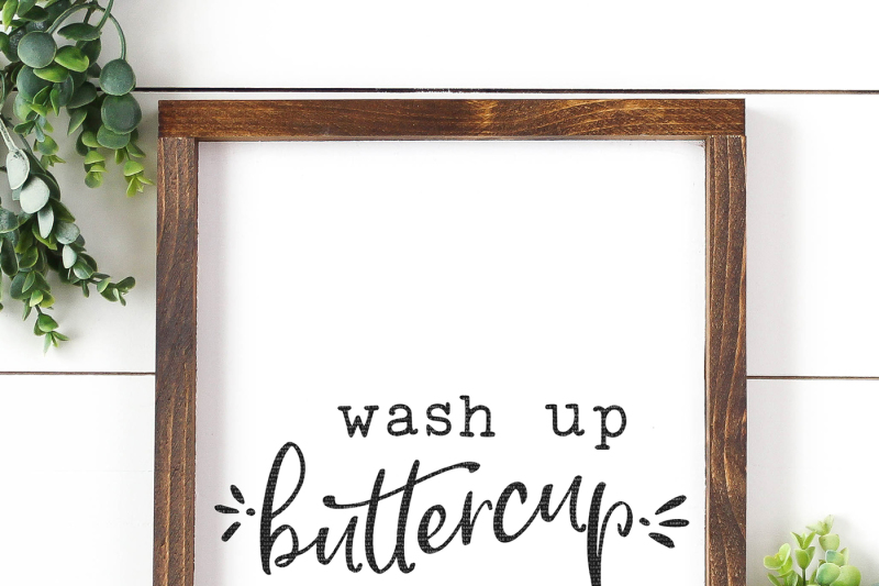 wash-up-buttercup-cut-file